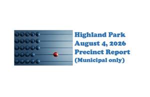 August 4, 2026 Precinct Report (municipal only)