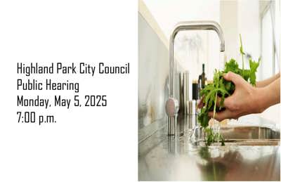 Public Hearing, Water Budget & Rates