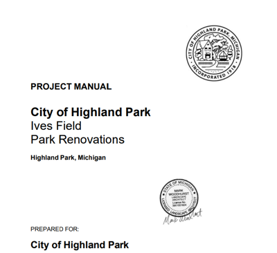 City of Highland Park: Ives Field RFPs